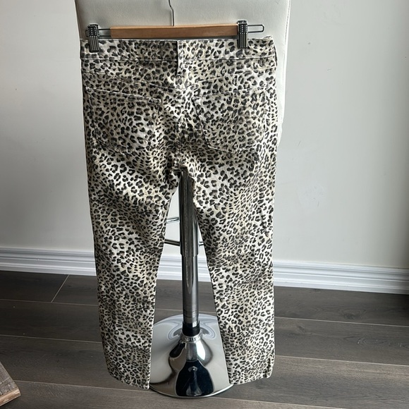 Rich & Skinny Leopard Animal Print Skinny Jeans Mid Rise Size 27 - Picture 7 of 16